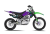 KLX140 Graphics Kit - Match Purple