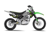 KLX140 Graphics Kit - Match Lime