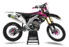Kawasaki Graphics Kit - Wing Pink