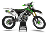 Kawasaki Graphics Kit - Wing Green