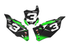 Kawasaki Number Background Decals - Tomac