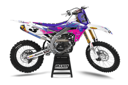 Yamaha Hazzy Pink Graphic Kit - YZ YZF WR TTR PW Models | All Years