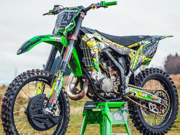 Kawasaki Zombie Graphics Kit - Bart