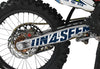 husqvarna Graphics Kit - strider white