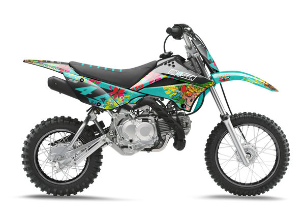 Kawasaki Tropics Graphic Kit - KK KXF KDX KLX Models | All Years