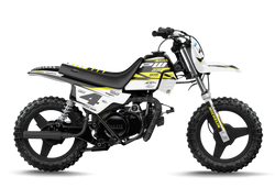 Yamaha Ceo Yellow Graphic Kit - YZ YZF WR TTR PW Models | All Years