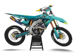 Suzuki Fomula Aqua Graphic Kit - RMZ RM RMX DR DRZ JR Models | All Years