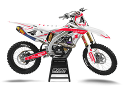 Suzuki Nihon Grey Graphic Kit - RMZ RM RMX DR DRZ JR Models | All Years