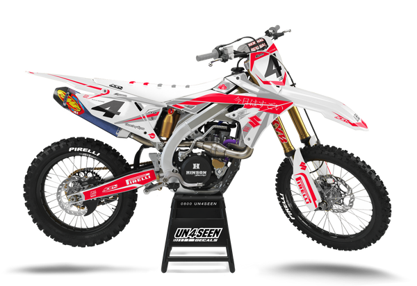 Suzuki Nihon Grey Graphic Kit - RMZ RM RMX DR DRZ JR Models | All Years