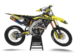 Suzuki Knife Graphic Kit - RMZ RM RMX DR DRZ JR Models | All Years