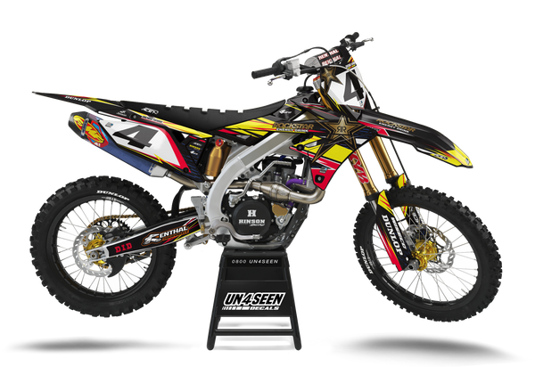 Suzuki Graphics Kit - Rockstar Red