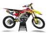 Suzuki Graphics Kit - Strafe Red