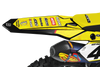Suzuki Graphics Kit - Warboy Yellow