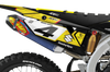 Suzuki Graphics Kit - Warboy Yellow