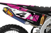 Suzuki Graphics Kit - Warboy Pink