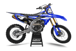 Yamaha Keen Blue Graphic Kit - YZ YZF WR TTR PW Models | All Years