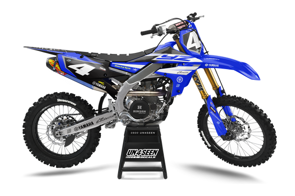 Yamaha Keen Blue Graphic Kit - YZ YZF WR TTR PW Models | All Years