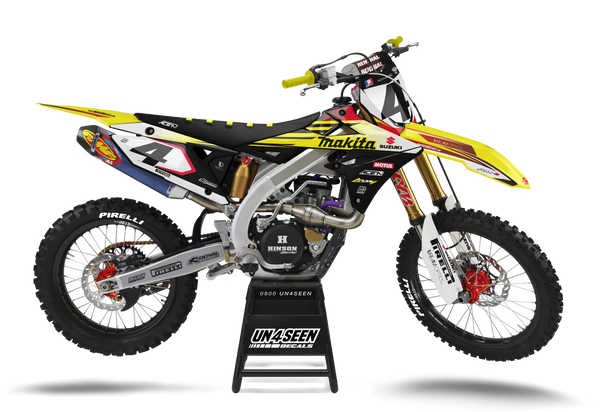 Suzuki Makita Graphic Kit - RMZ RM RMX DR DRZ JR Models | All Years