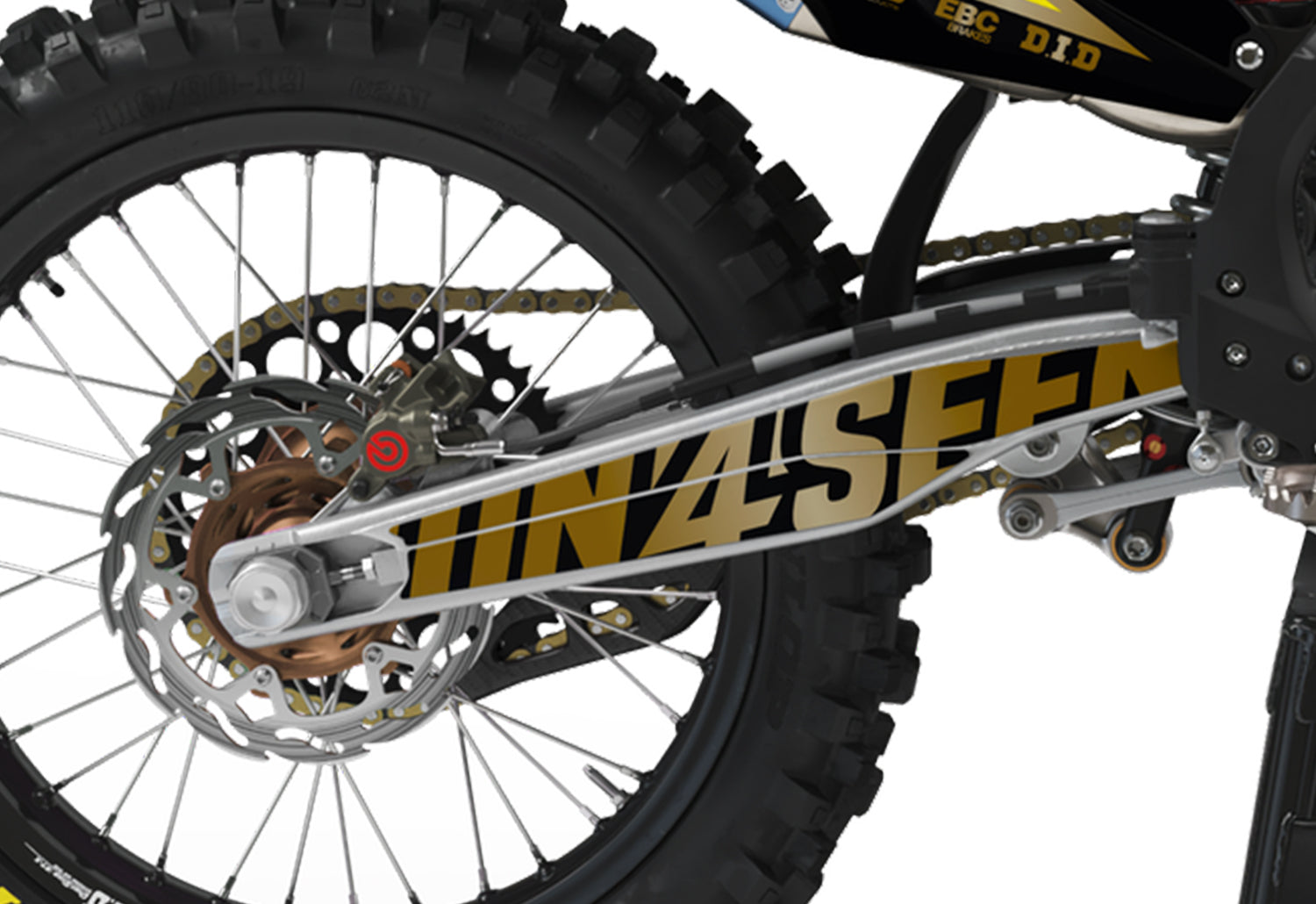 husqvarna Graphics Kit - strider gold New Zealand
