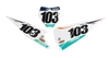 KTM Number Background Decals - Herlings