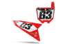 Honda Number Background Decals - Stockish