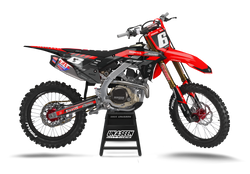 Honda Factor Grey Graphic Kit - CRF CR XR Models | All Years