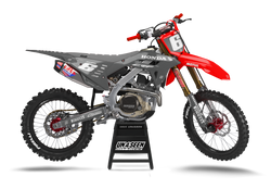 Honda Vital Grey Graphic Kit - CRF CR XR Models | All Years