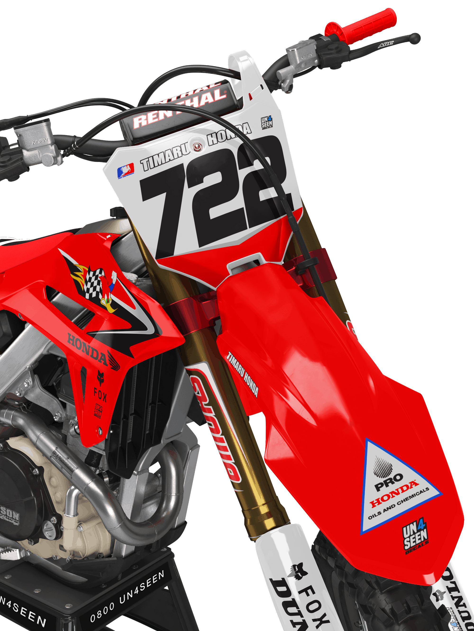 Honda Graphics Kit - Honda Racing May New Zealand