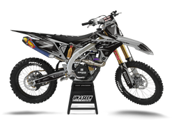 Suzuki Rm Army Grey Graphic Kit - RMZ RM RMX DR DRZ JR Models | All Years