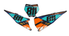 KTM Number Background Decals - Flux
