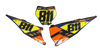 KTM Number Background Decals - Flux