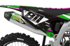Kawasaki Graphics Kit - 98 Tweaked Green