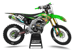 Kawasaki Splitfire Two Graphic Kit - KK KXF KDX KLX Models | All Years