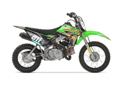 Honda Splitfire 2 Green Graphic Kit - CRF CR XR Models | All Years
