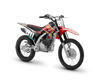 Honda Crf125f Graphic Kit - Splitfire 2 Red