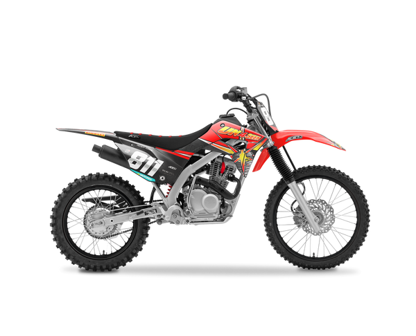 Honda Splitfire 2 Red Graphic Kit - CRF CR XR Models | All Years