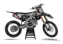 Honda Zinger Grey Graphic Kit - CRF CR XR Models | All Years