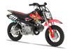 Crf50 Graphics Kit - Splitfire 2 Red
