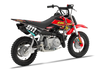 Crf50 Graphics Kit - Splitfire 2 Red