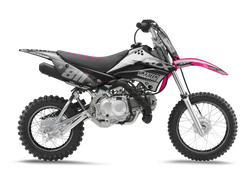 Kawasaki Martelli Pink Graphic Kit - KK KXF KDX KLX Models | All Years