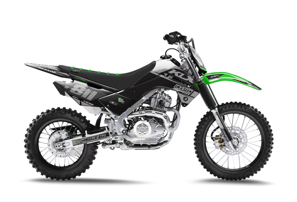 Kawasaki Martelli Green Graphic Kit - KK KXF KDX KLX Models | All Years