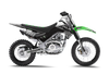 KLX140 Graphics Kit - Martelli Green