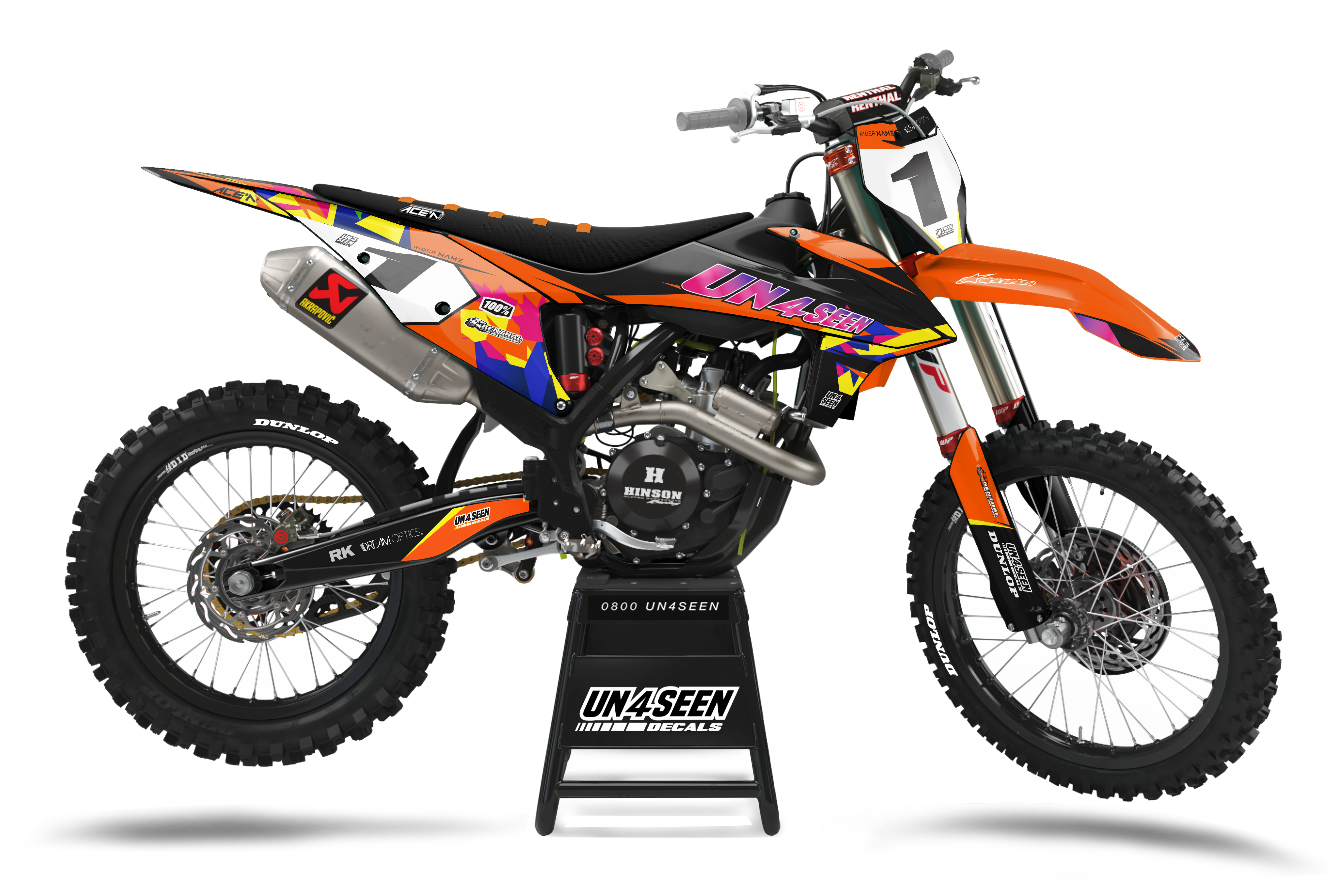 KTM Graphics Kit - Retros