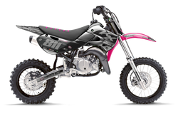 Kawasaki Martelli Pink Graphic Kit - KK KXF KDX KLX Models | All Years