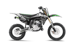 Kawasaki Martelli Green Graphic Kit - KK KXF KDX KLX Models | All Years