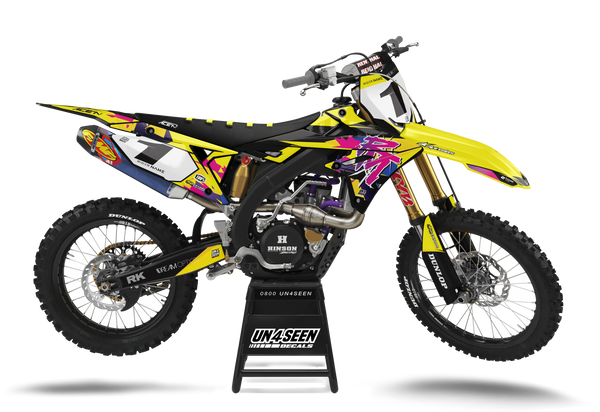 Suzuki Retros Graphic Kit - RMZ RM RMX DR DRZ JR Models | All Years