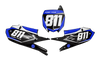Yamaha Number Background Decals - Flux