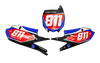 Yamaha Number Background Decals - Flux