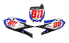 Yamaha Number Background Decals - Flux