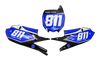 Yamaha Number Background Decals - Flux